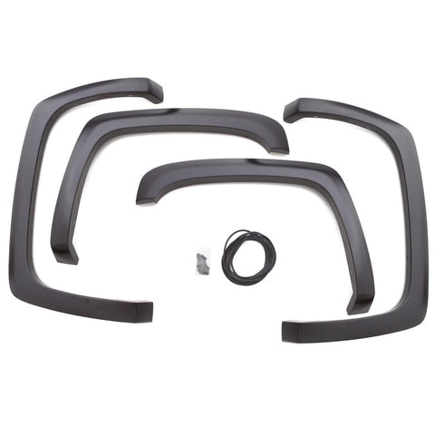 SX Sport Style Lund SX607T Textured Fender Flare, 4 Piece, Black