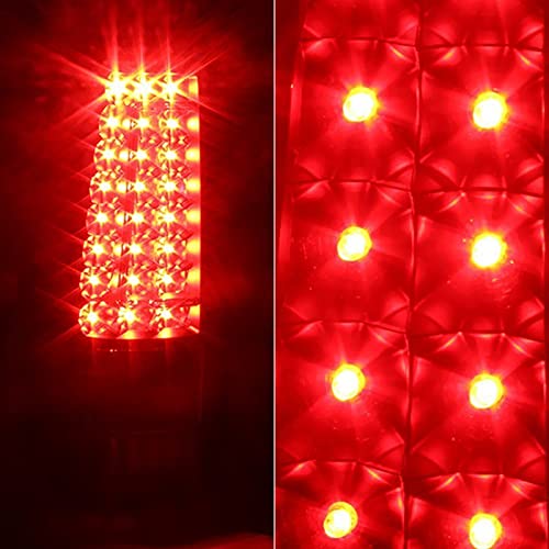 Tail Light Xtune ALT-ON-CS99-LED-BSM (Chevy Silverado 1500/2500/3500 99-02 / GMC Sierra 1500/2500/3500 99-03 LED s - Black Smoke)
