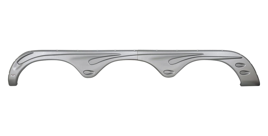 Fender Skirt ICON 14496, Triple, Forest River, FS4495, Metallic Silver, LH