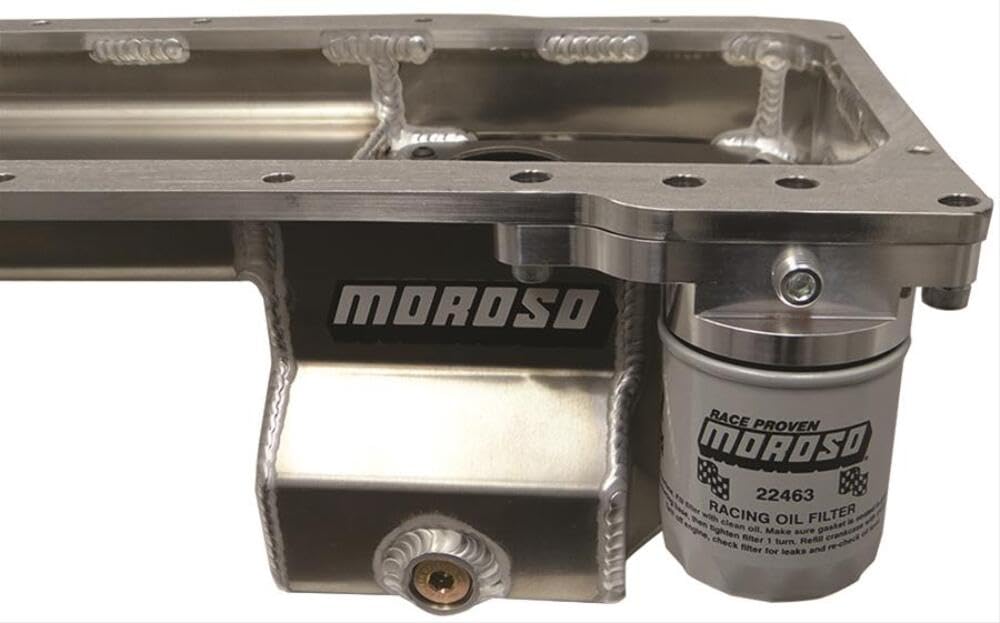 Moroso Oil Pan 21152, R/R GM LS Alum