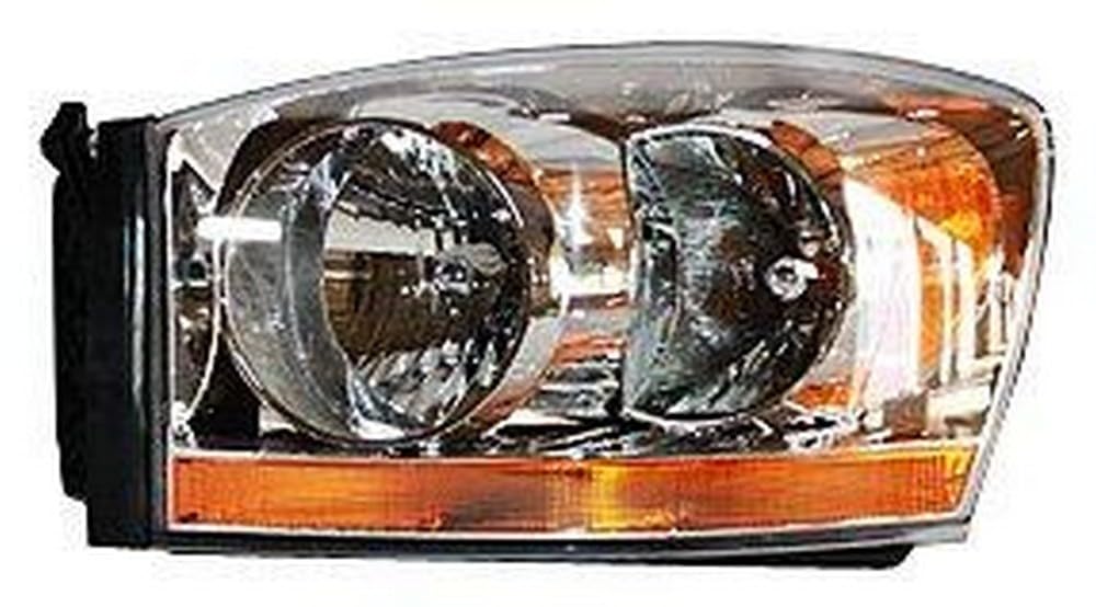 Left TYC Headlight Assembly Compatible with 2006-2006 Dodge Ram Pickup