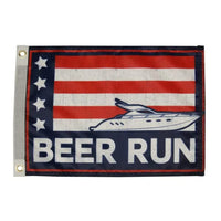 Beer Run TaylorMade Flag 12" x 18"