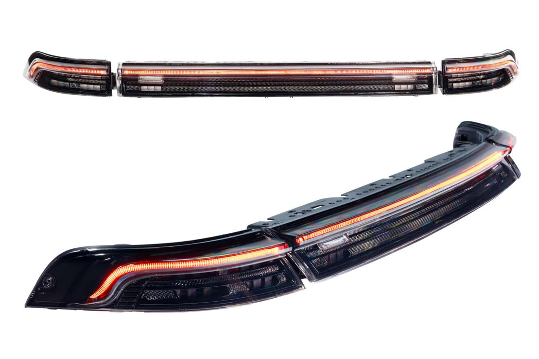 Morimoto XB LED Taillights Porsche 911 Fits 993 94-98, Plug and Play LED Taillight Assemblies (Red)