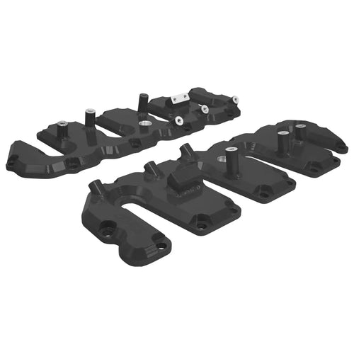GM 6.6L Duramax Valve Cover Kit 2005-2010 - With Pillars Black