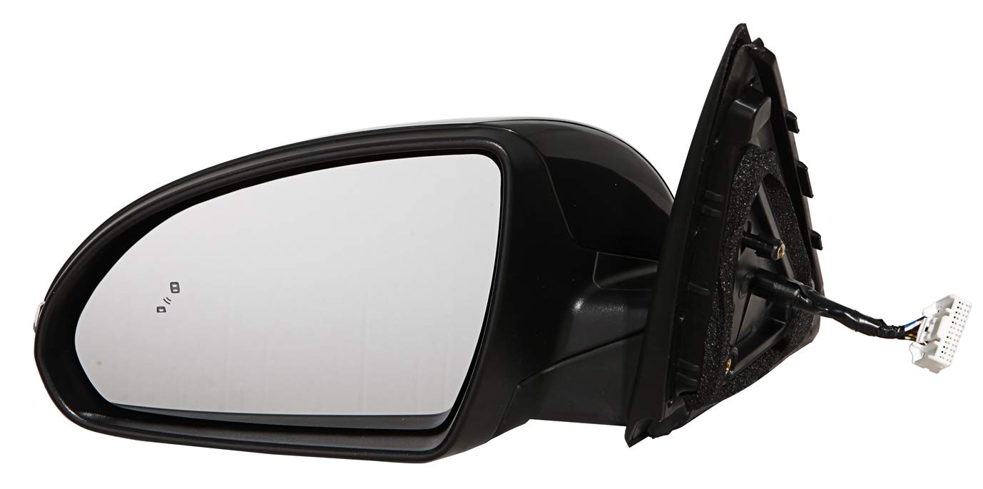 For Kia Optima 16-18 DEPO-323-5416L3EBH4 MAN Heated Mirror with Signal with Blind Spot Detection without Memory Adjust System USA Built Driver Side (PTM)