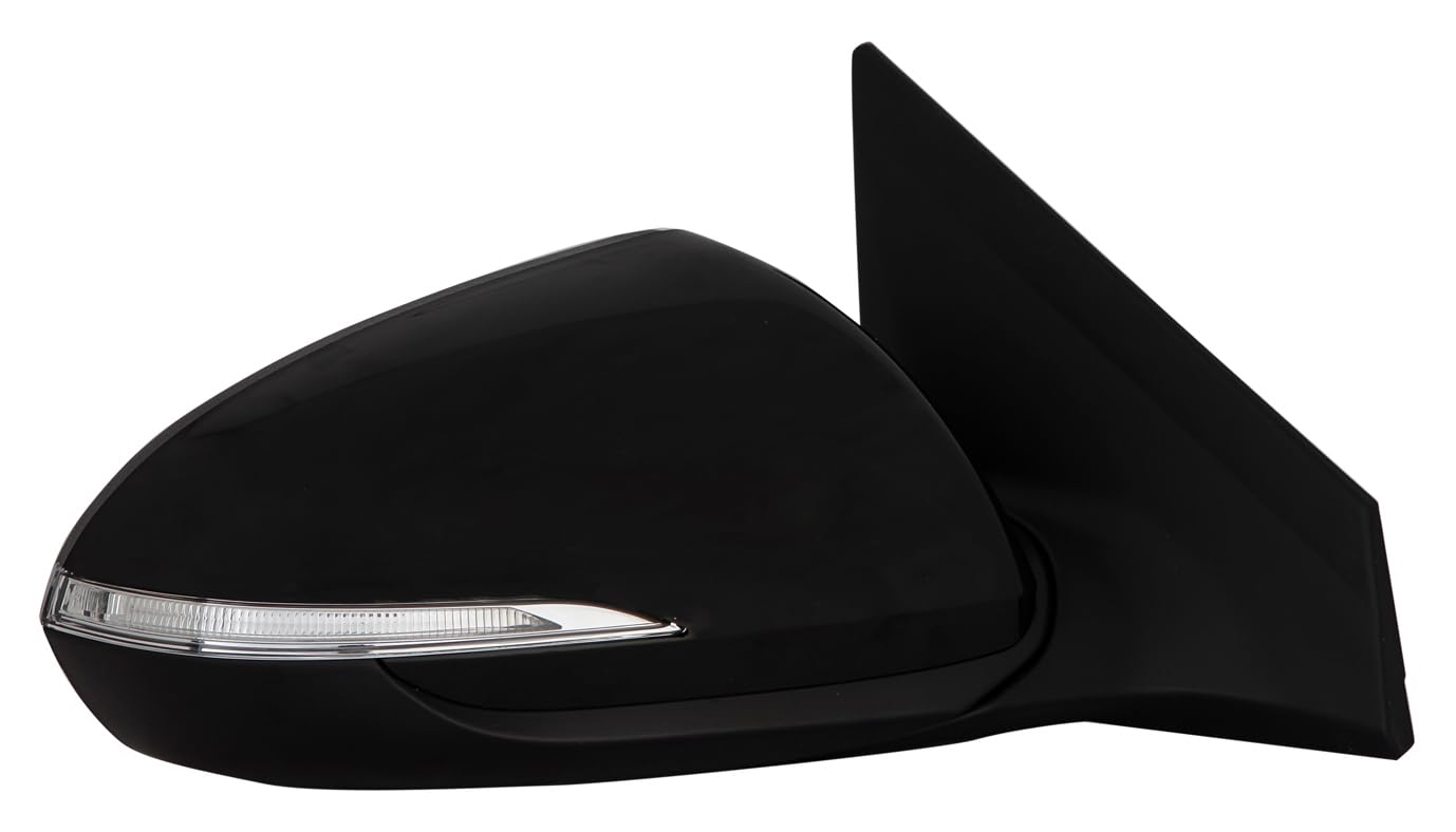 For Hyundai Elantra Sedan USA Built 17-18 Manual Fold Power Heated Mirror with BSD without MEM Passenger Side (PTM) | DOT Certified ACK 87620-F3030 | HY1321252