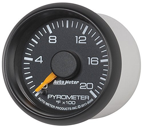 Chevy Factory Match Auto Meter 8345 Electric Pyrometer Gauge Kit
