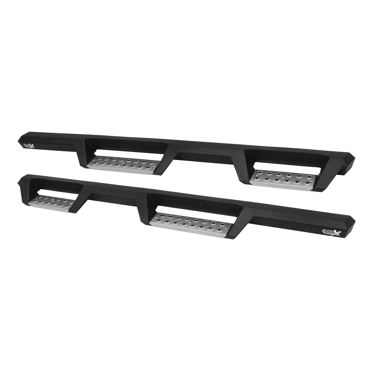 Westin Stainless HDX 56-132952 Drop Nerf Bars fits 2007-2018 Wrangler JK Unlimited 4 Door Textured Black Pair