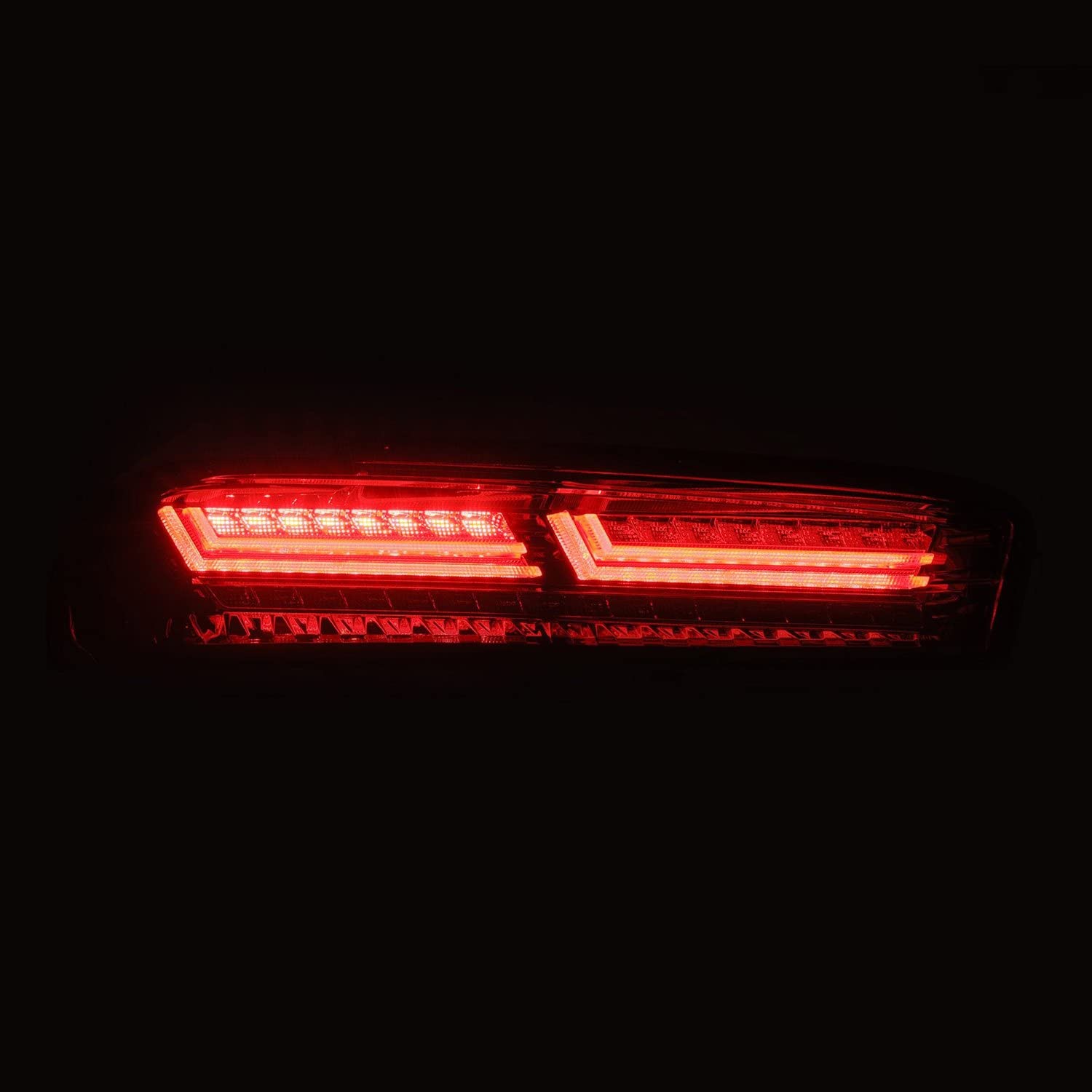 16-18 Chevrolet Camaro AlphaRex PRO-Series LED Tail Lights Jet Black
