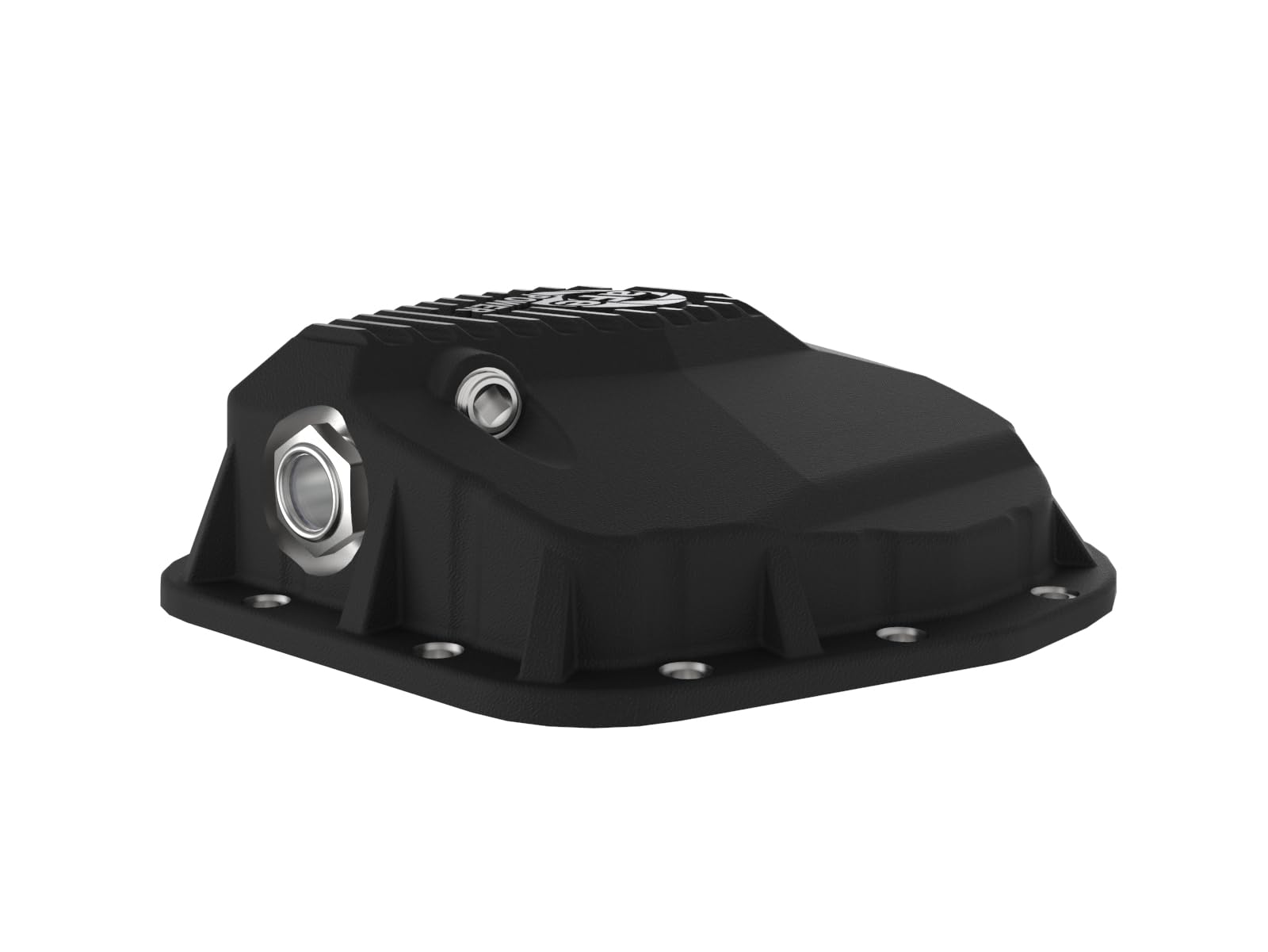 aFe POWER Rear Differential Cover Pro Series Black w/Machined Fins - #46-71320B - Ford F-150/Raptor 97-23 (9.75-12)