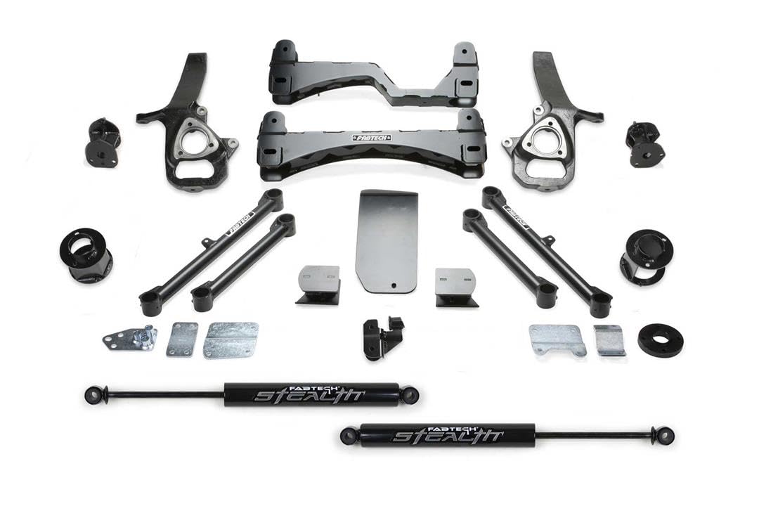 K3086M Fabtech Basic Lift System w/Shocks 6 in. Lift Basic Lift System w/Shocks