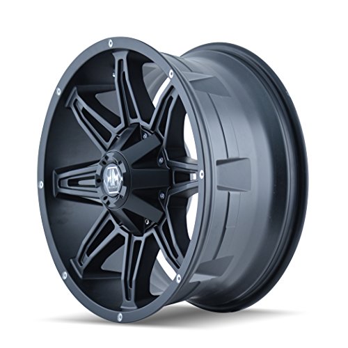 Rampage Mayhem 8090 Wheel with Matte Black Finish (20x10"/12x139.7mm)