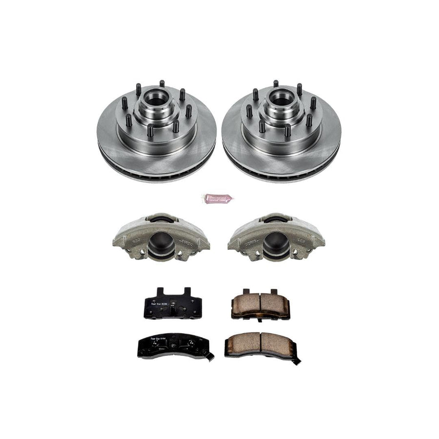 Power Stop Front KCOE2947 Replacement Stock Brake Kit (with Calipers)