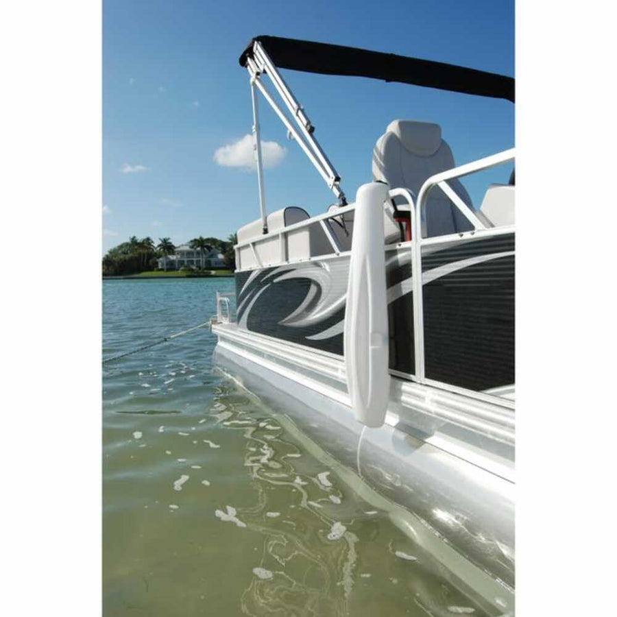 Pontoon Boat Fence Fender Saver Taylor Made Products (9" x 36"), White