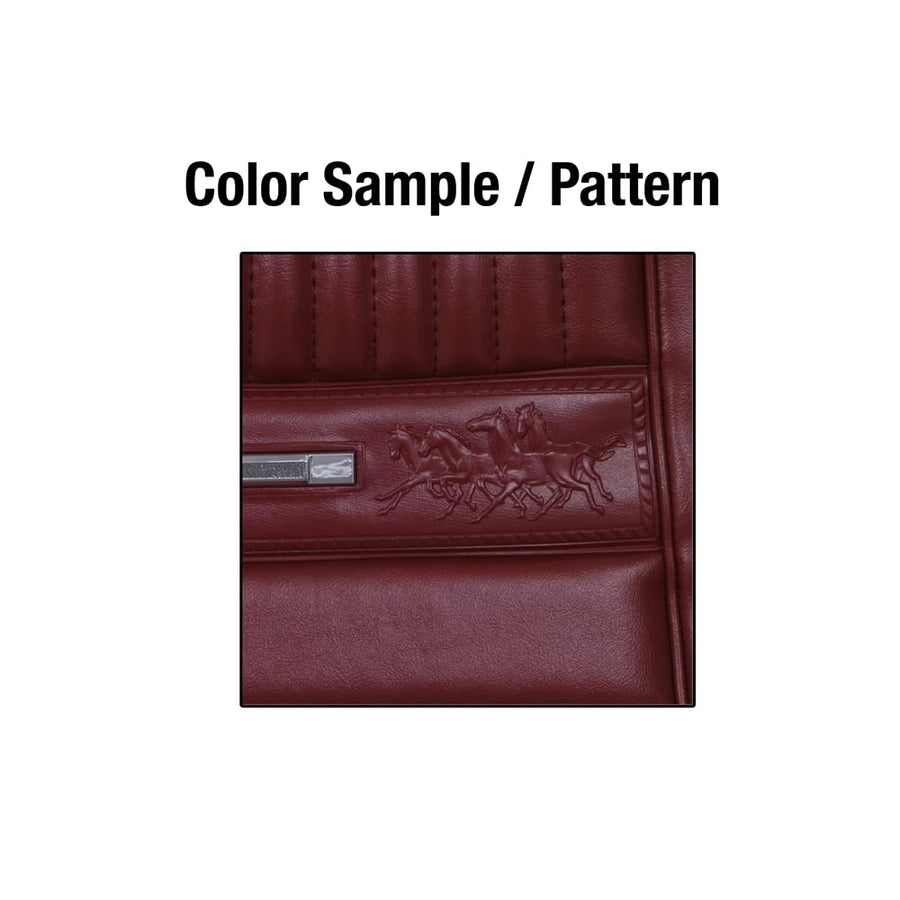 66 Fb Pony Uph (Dk Red) Scott Drake - (66FB-P-FULL-DR)