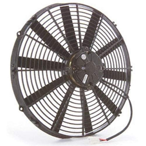 75001 Be Cool Euro-Black 16" High-Torque Electric Puller Fan