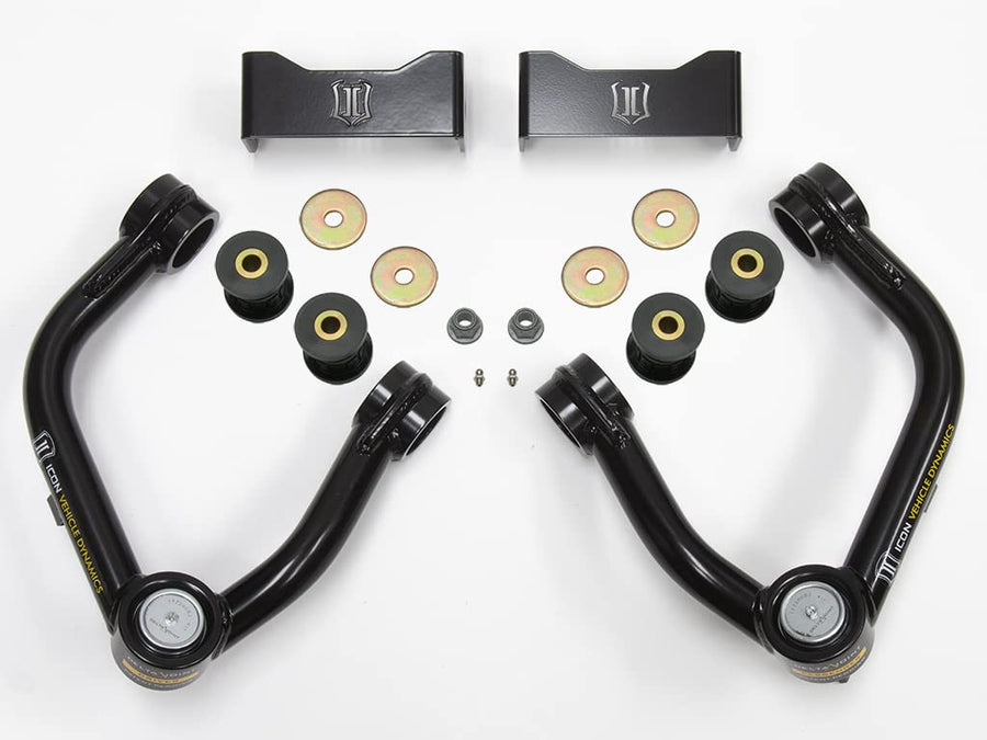 ICON Delta Joint Kit/Tubular Upper Control Arm, Aluminum Knuckle, Compatible with 2019-2021 Ford Ranger, 98510DJ