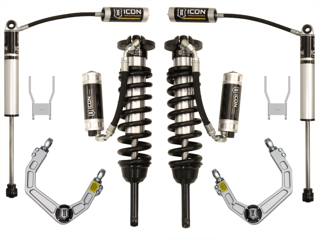 0-3" Lift, ICON Stage 5 Suspension System, Billet UCA, Compatible with 2005-11 Toyotaa Hilux, K53140