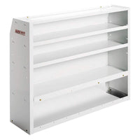 Welded Weather Guard E-Z Cube 9452-3-01 Brite White 4-Shelf Unit