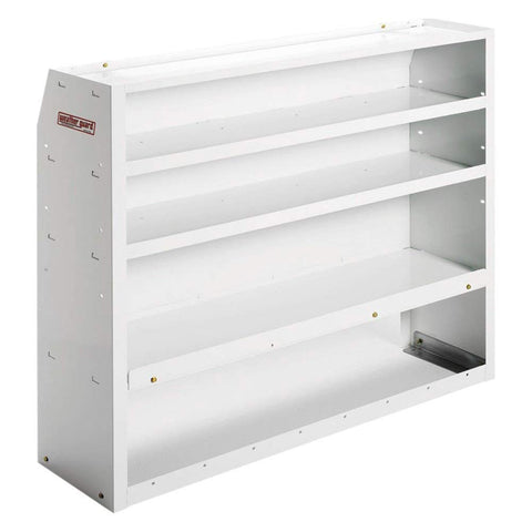 Welded Weather Guard E-Z Cube 9452-3-01 Brite White 4-Shelf Unit