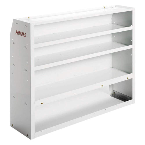 Welded Weather Guard E-Z Cube 9452-3-01 Brite White 4-Shelf Unit