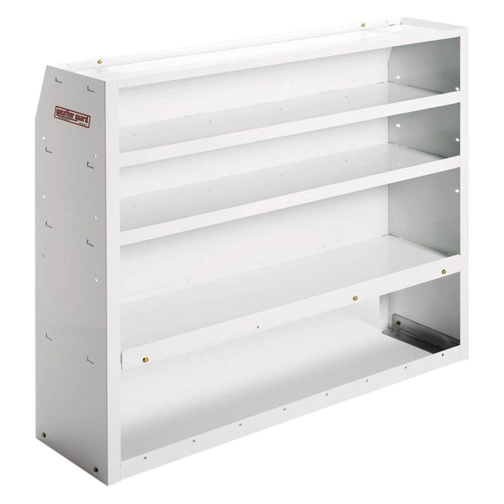 Welded Weather Guard E-Z Cube 9452-3-01 Brite White 4-Shelf Unit