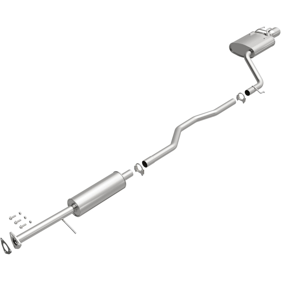 Replacement BRExhaust Exhaust System Kit 106-0752: Compatible with 2013-2017 Honda Accord 2.4L