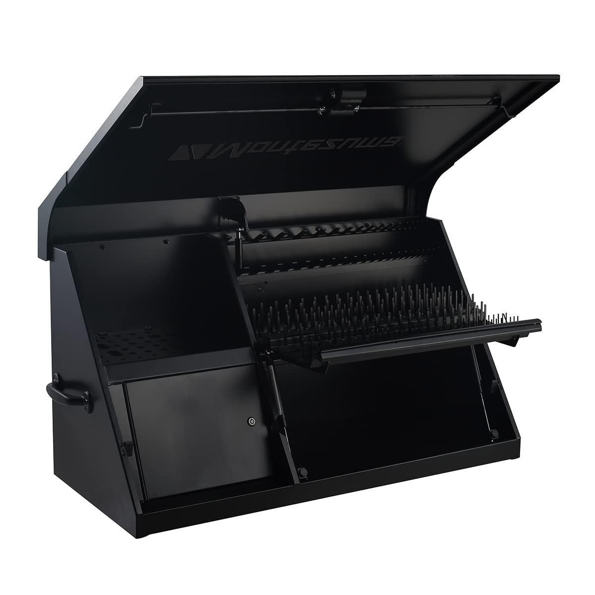 41" x 18" Heavy Duty Steel Toolbox Montezuma (steel, flat black)