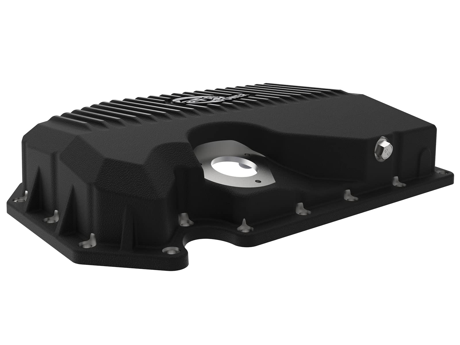 aFe POWER Pro Series 46-71210B Engine Oil Pan, Black, Machined Fins for 2005-2021 Volkswagen
