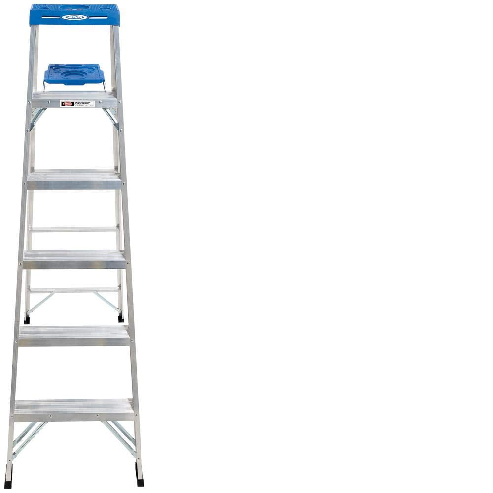 6 Feet Werner stepladders, Blue,Gold 366