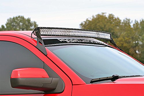 54" Rough Country LED Mounting Brackets for 15-20 Chevy/GMC SUV - 70514B