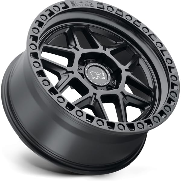 KELSO Black Rhino Hard Alloys 17X9, 6X5.5, 4.53, -12mm MATTE BLACK - 1790KLS-26140M12