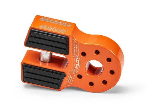 Flatlink Factor 55 00050-07 Original Folding Winch Shackle Bracket Max Load Rating 16,000 lb Ultimate Failure Greater Than 40,000 lb Ideal for 4x4 Off Road Adventures – Orange
