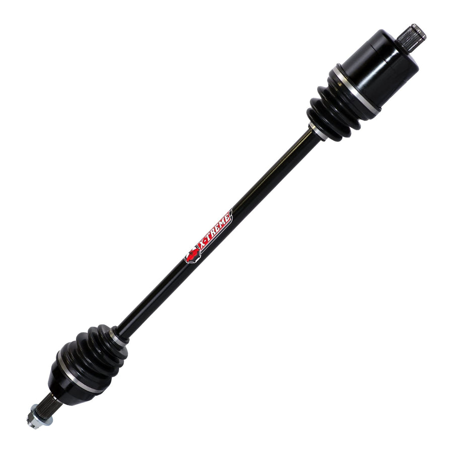 Demon Powersports Xtreme Heavy Duty Rear Left/Right Axle for Polaris RZR Turbo S, In 4340 Chromoly Steel Re-Engineered Cage Design, Larger Components & Dual Heat Treated (See Fitments in Description)
