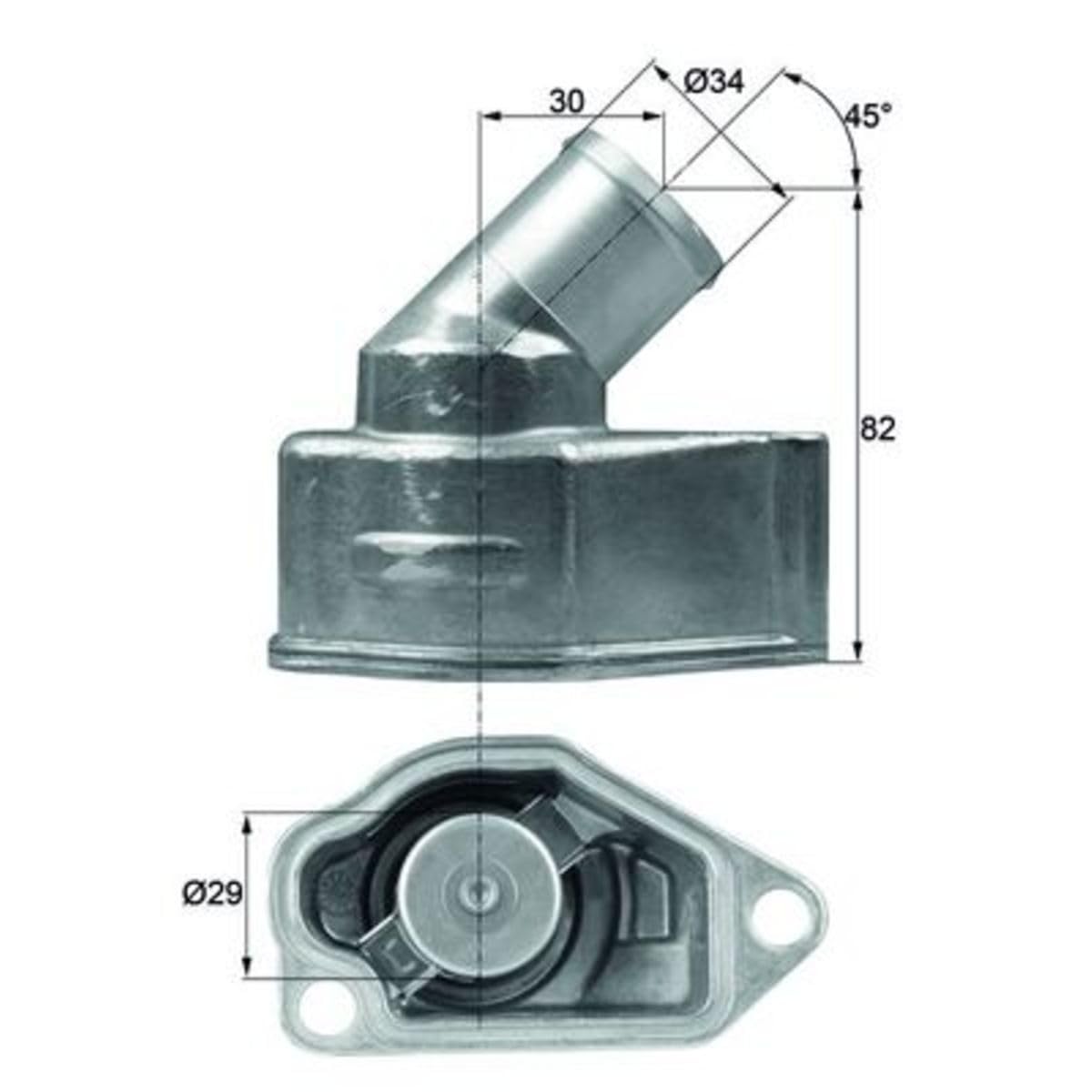Integral MAHLE TI987 Thermostat