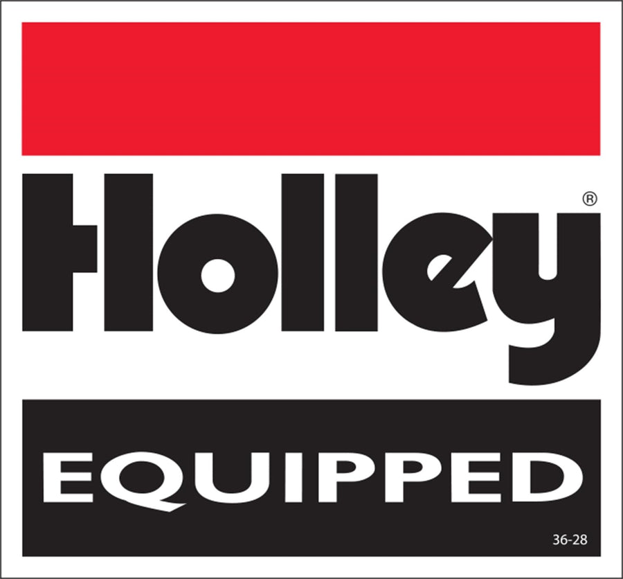 36-28 Equipped Holley Decal