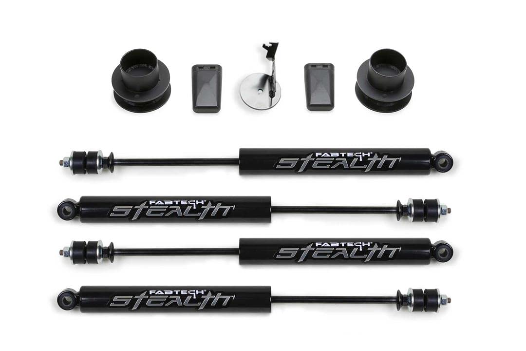 Fabtech K3191M Coil Spacer System w/Stealth Incl. 2.5 in. Coil Spacer For PN[FTS23228/FTS6236] Coil Spacer System