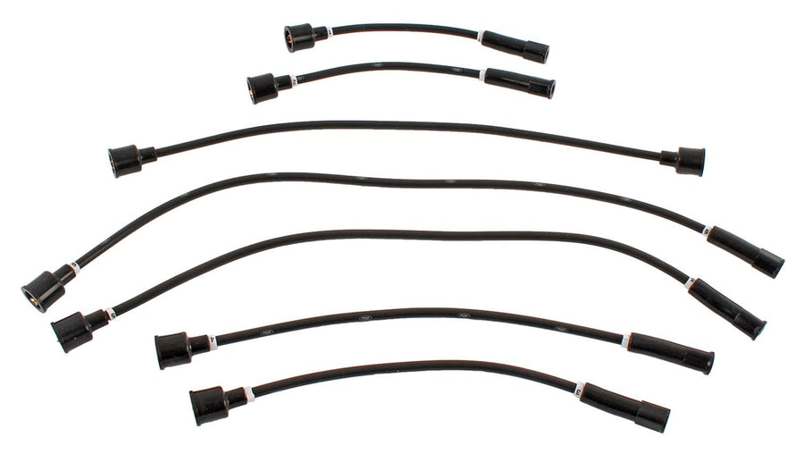 C4DZ-12259-BK8 Scott Drake 8mm Ignition Wires Black 6-Cylinder