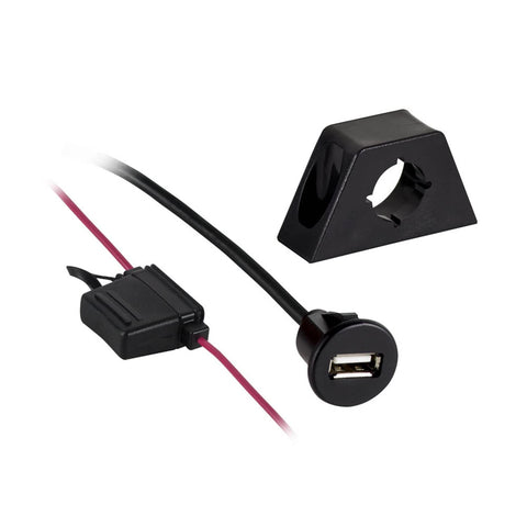 Axxess Heise Panel Mount 2.1 Amp USB Charging Jack
