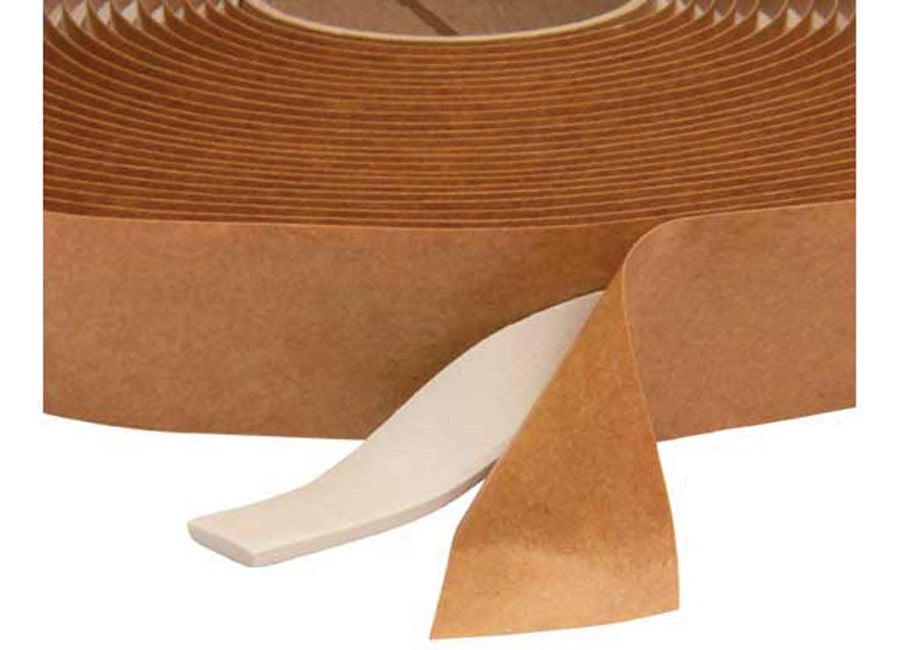 1/8" Alpha Systems Q130 Butyl Tape, 30' x 1/2" White (24/Case)