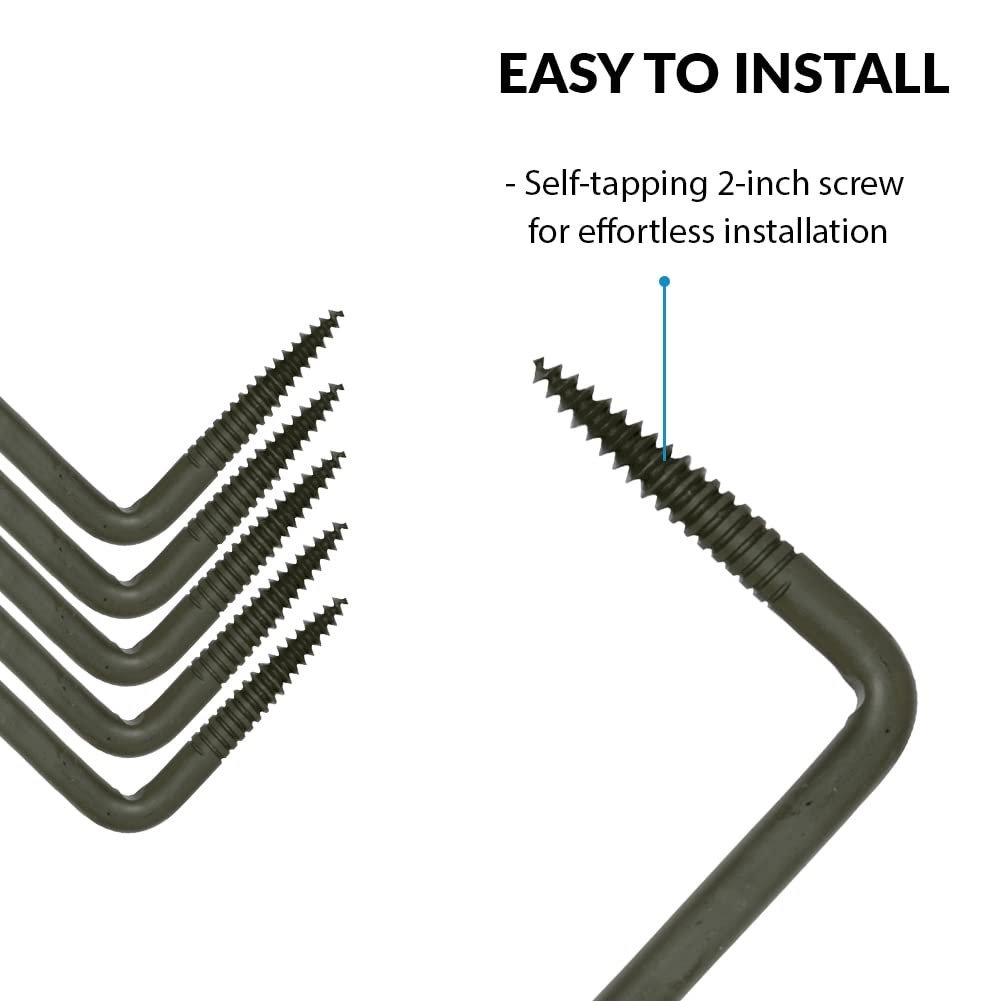 AMERISTEP Durable Hunting Slip-Resistant Easy to Install 750 lbs Capacity Step-Up Tree Step with 4" Step Area - SINGLE STEP, One Size - Pack of 1