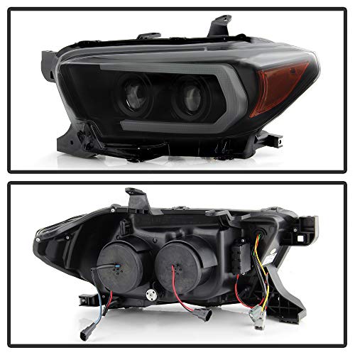 Projector Headlight Spyder - (PRO-YD-TT16V1-SEQ-BSM)