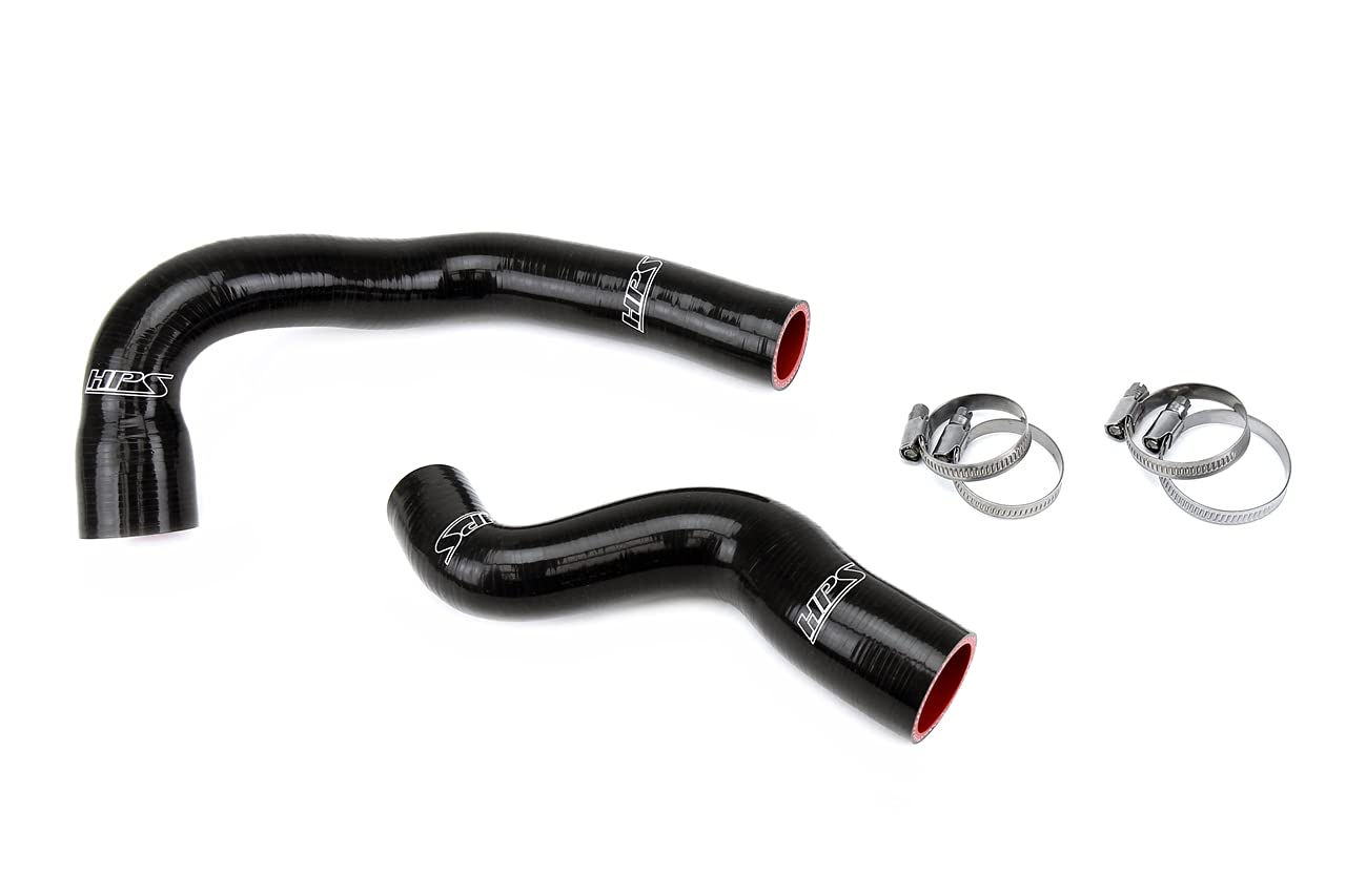 3-ply HPS Black Reinforced Silicone Radiator Coolant Hose Kit 57-1979-BLK