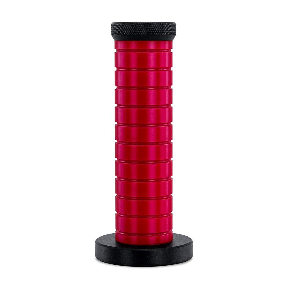 Mishimoto Grip Shift Knob, Red/Black MMSK-BMXBKRDH