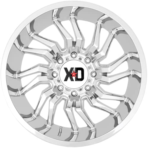 Xd858 Chrome Wheel Tension XD Wheels with Alloy Steel (20 x 10. inches /8 x 124 mm, -18 mm Offset)