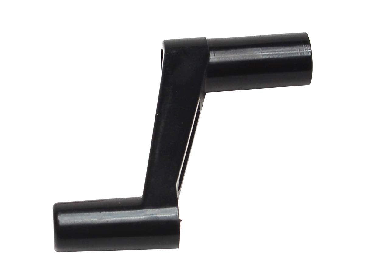 Plastic RV Designer Window Crank Handle - 1", Black