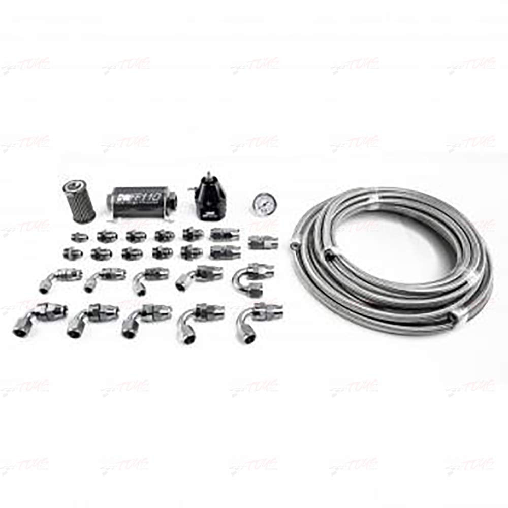 X2 Series DeatschWerks Pump Module -8AN PTFE Plumbing Kit for 2011-19 Ford Mustang (6-604)