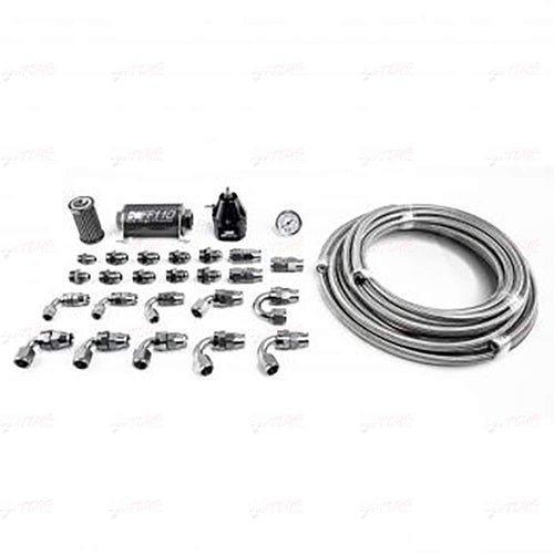 X2 Series DeatschWerks Pump Module -8AN PTFE Plumbing Kit for 2011-19 Ford Mustang (6-604)