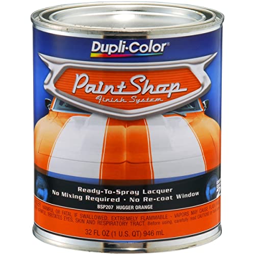 Paint Shop Finish System Dupli-Color BSP207 Base Coat – Hugger Orange - 32 oz. Automotive Paint