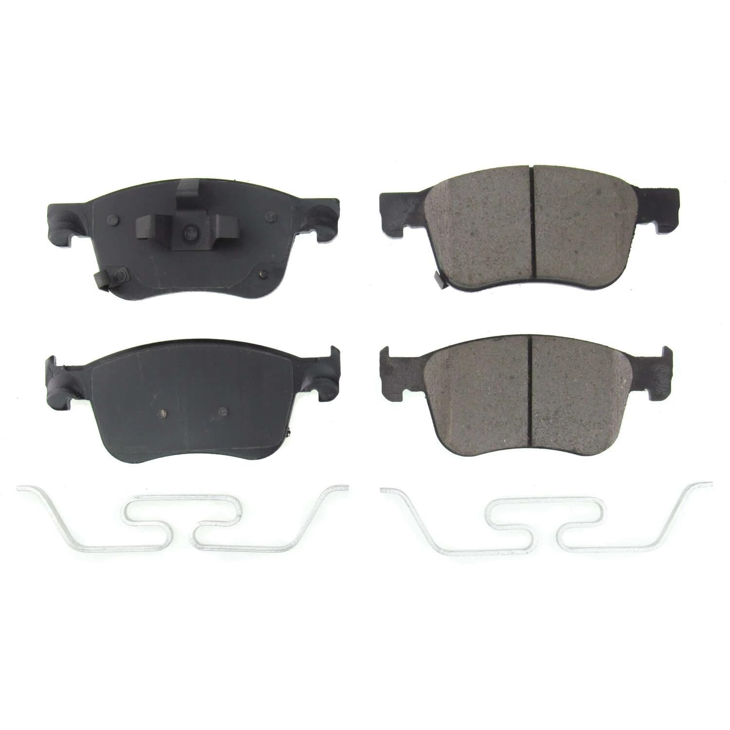 Power Stop Front Brake Kit For Honda Accord 2018-25 | Acura Integra 2023-25 | Civic 2022-25 - Ceramic Brake Pads With Installation Hardware, 17-2115